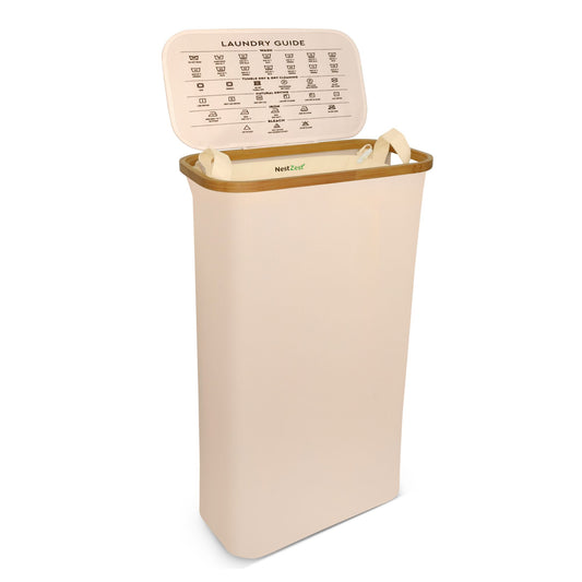 Slim Laundry Basket | BEIGE