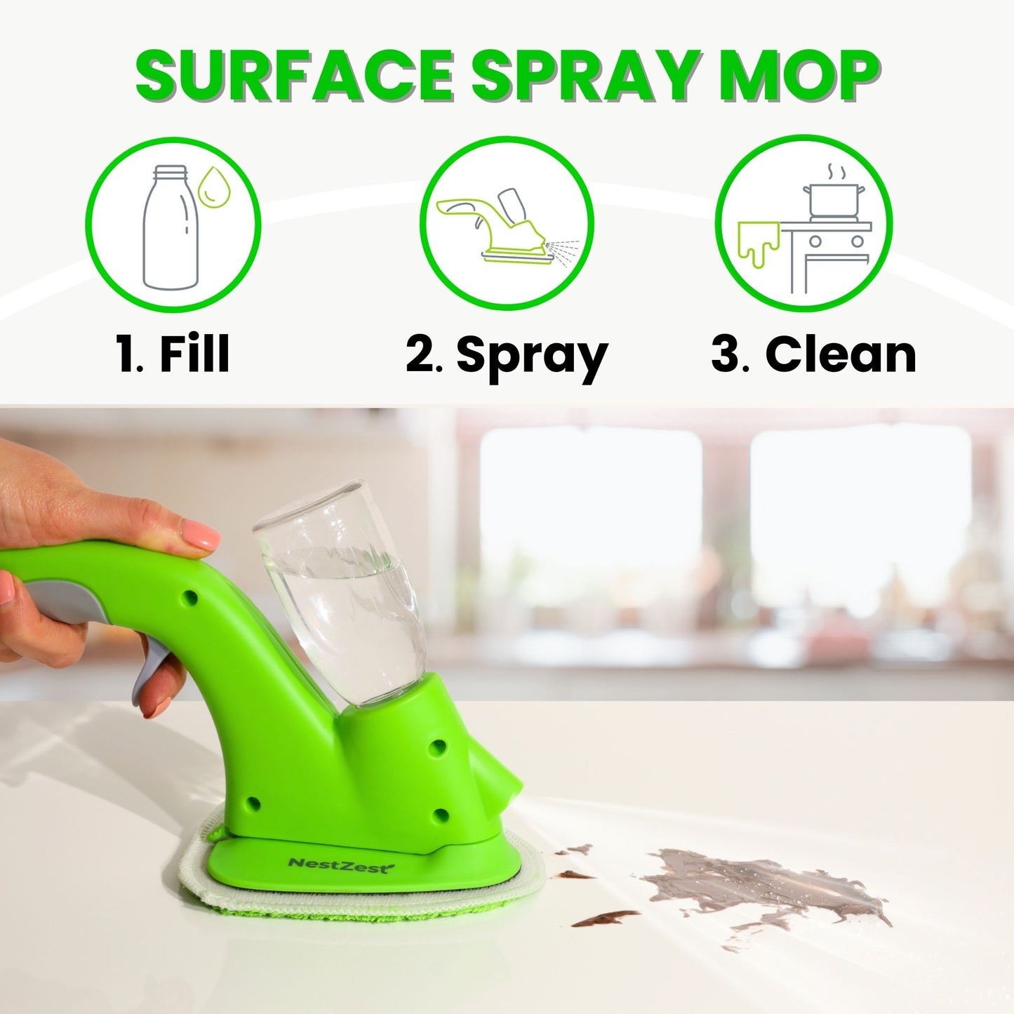 HandyMop | Handheld Spray Mop