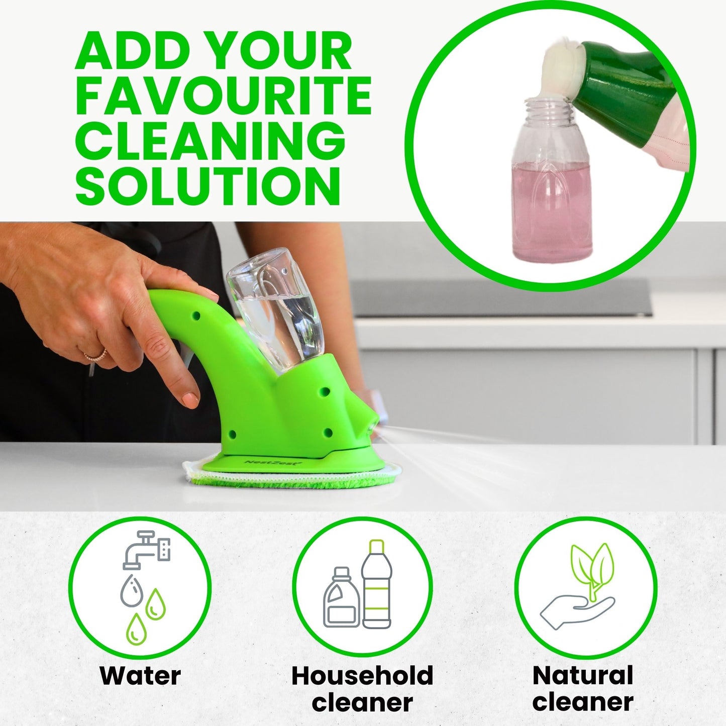 HandyMop | Handheld Spray Mop