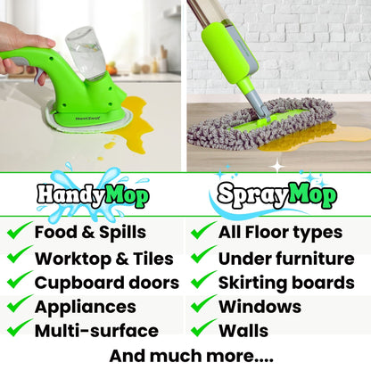 Spray Mop & Handy Mop | Ultimate Bundle