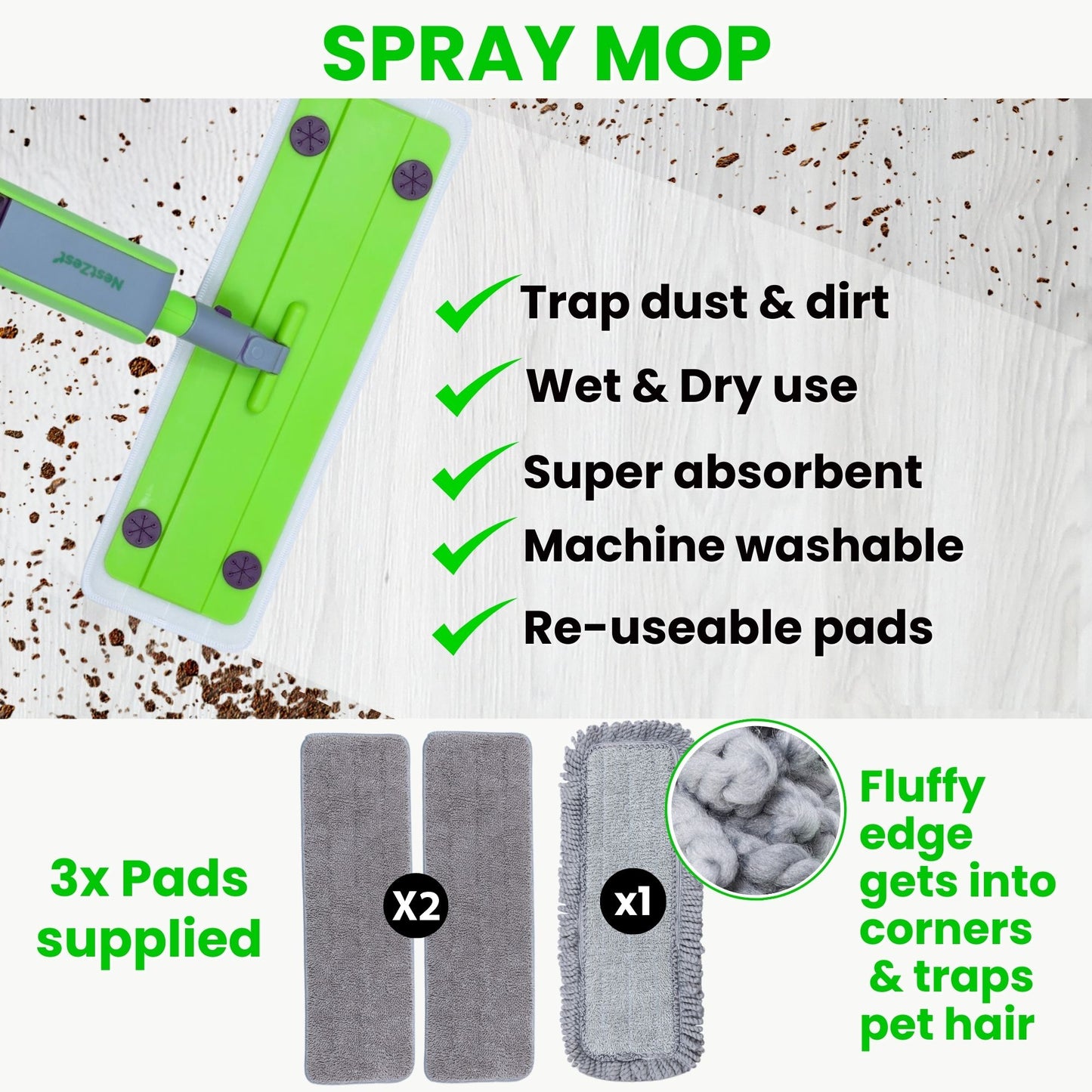 Spray Mop & Handy Mop | Ultimate Bundle