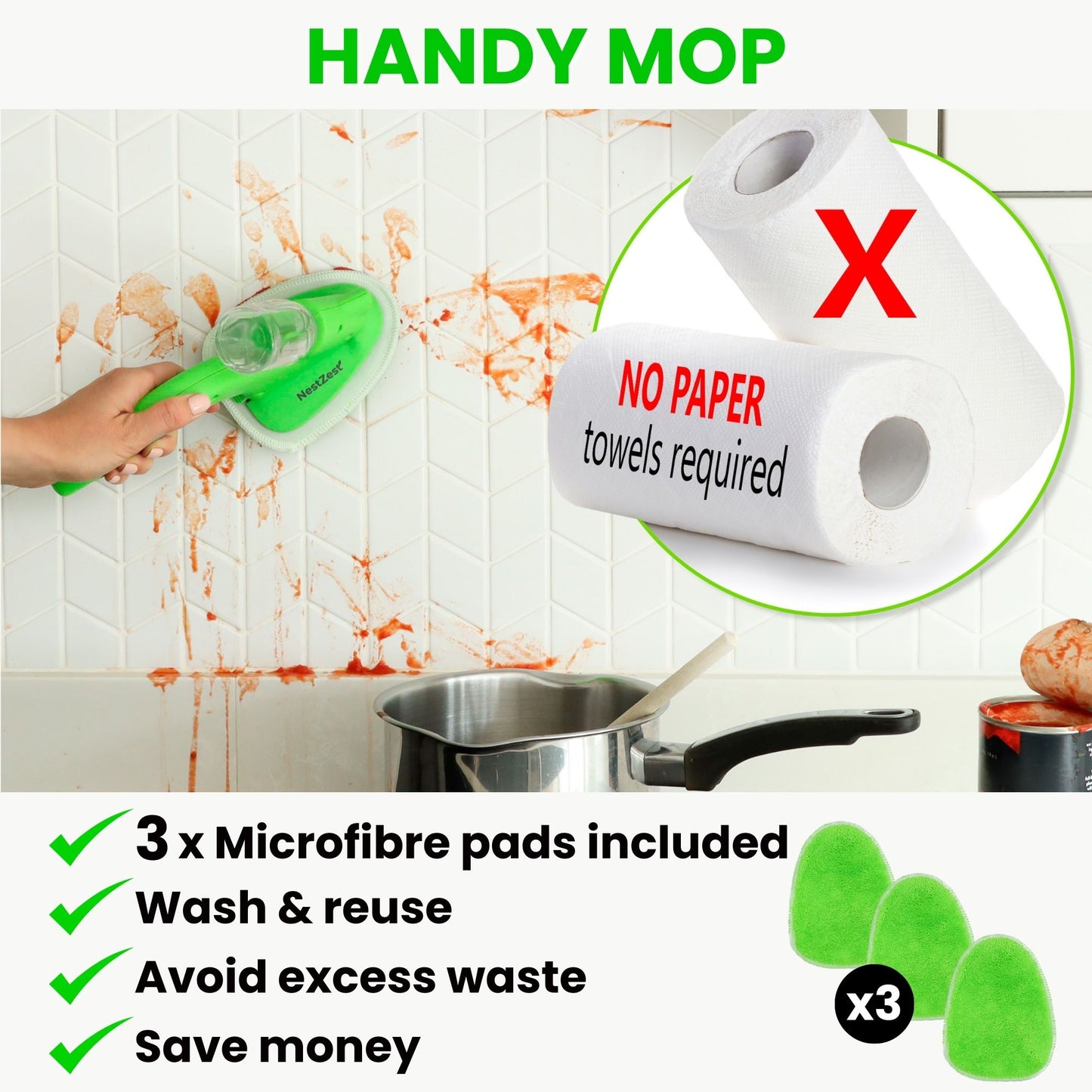 Spray Mop & Handy Mop | Ultimate Bundle